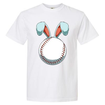 Easter Baseball Ball Easter Day Funny Easter Bunny Baseball Gift Garment-Dyed Heavyweight T-Shirt