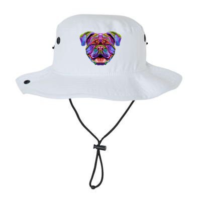 English British Bulldog Pop Art Portrait For Dog Owners Gift Legacy Cool Fit Booney Bucket Hat