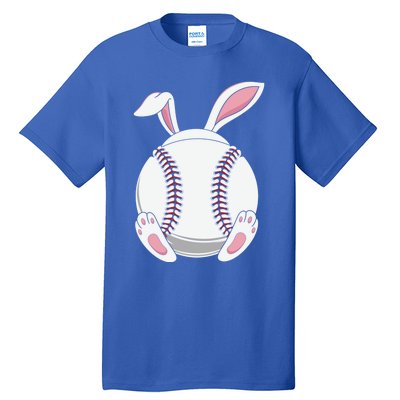 Easter Baseball Ball Easter Day Funny Easter Bunny Baseball Gift Tall T-Shirt