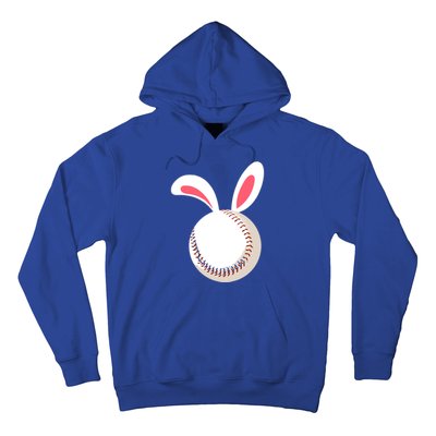 Easter Baseball Bunny Ears Happpy Easter Day Gift Hoodie