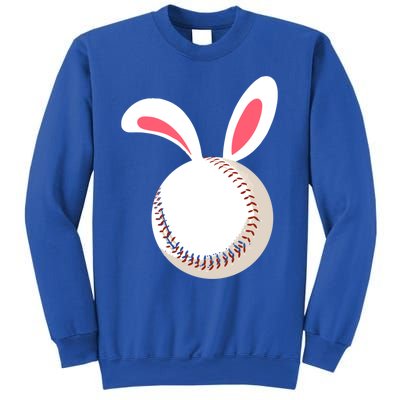 Easter Baseball Bunny Ears Happpy Easter Day Gift Sweatshirt