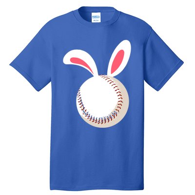 Easter Baseball Bunny Ears Happpy Easter Day Gift Tall T-Shirt