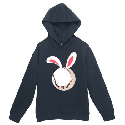 Easter Baseball Bunny Ears Happpy Easter Day Gift Urban Pullover Hoodie