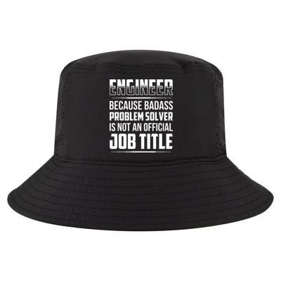 Engineer Because Badass Problem Solver Is Not An Job Title Cool Comfort Performance Bucket Hat