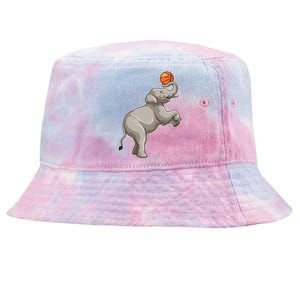 Elephant Basketball Basketball Player Sports Tie-Dyed Bucket Hat