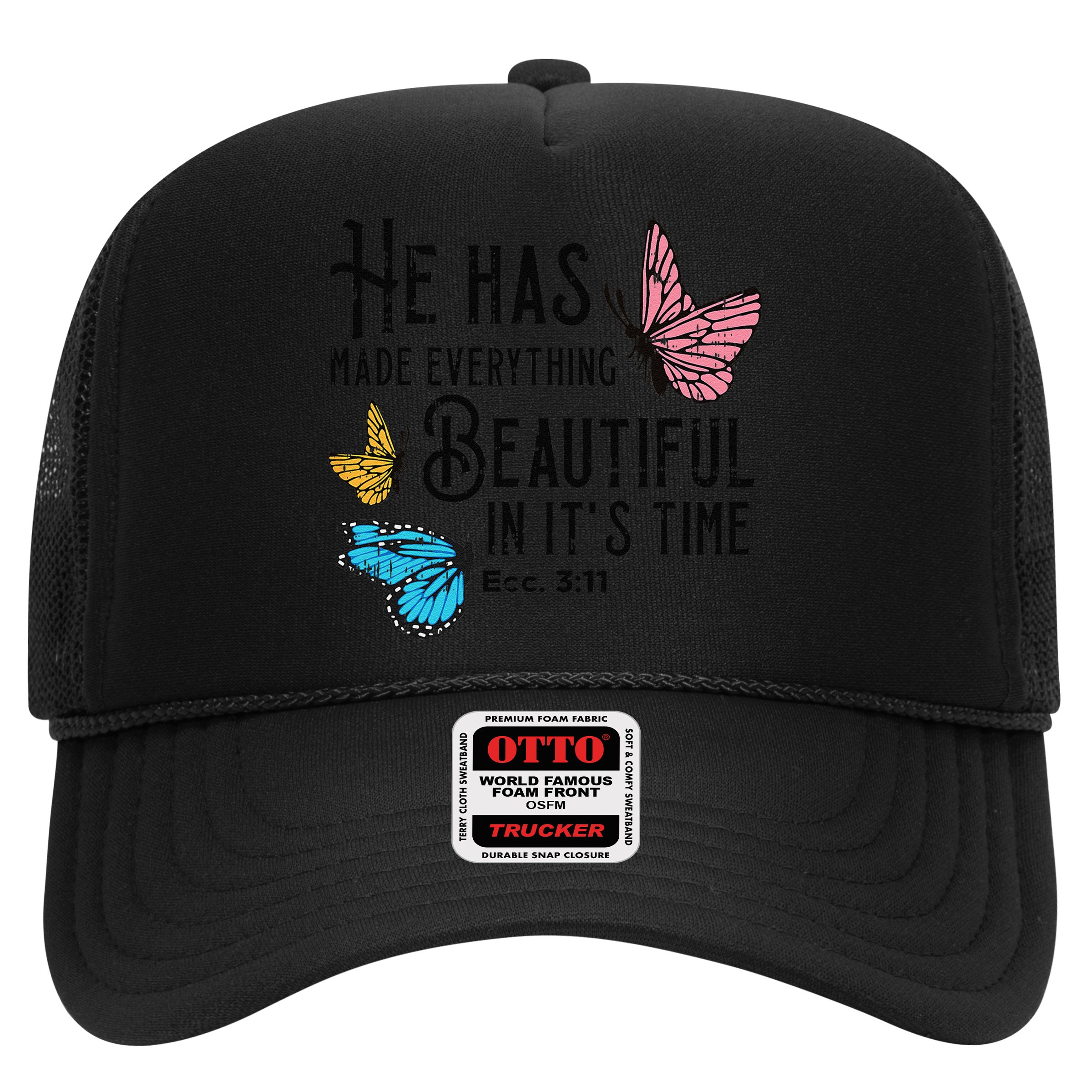 Everything Beautiful Bible Verse God Jesus Christian Gift Hat