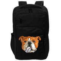 English Bulldog Baseball T Dog Funny Cute Lover Impact Tech Backpack