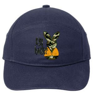 Easter Bunny Baseball Basketball Football Easter Mama Gift 7-Panel Snapback Hat