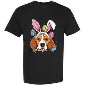 Easter Bunny Beagle Dog Kids Men Women Garment-Dyed Heavyweight T-Shirt