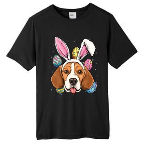 Easter Bunny Beagle Dog Kids Men Women Tall Fusion ChromaSoft Performance T-Shirt