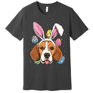 Easter Bunny Beagle Dog Kids Men Women Premium T-Shirt