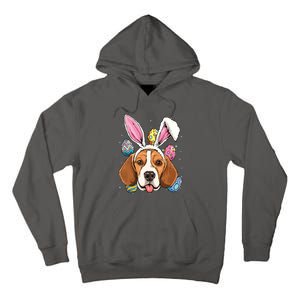 Easter Bunny Beagle Dog Kids Men Women Tall Hoodie