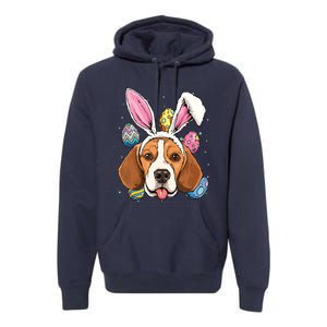 Easter Bunny Beagle Dog Kids Men Women Premium Hoodie