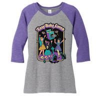 Easy Bake Coven Women's Tri-Blend 3/4-Sleeve Raglan Shirt