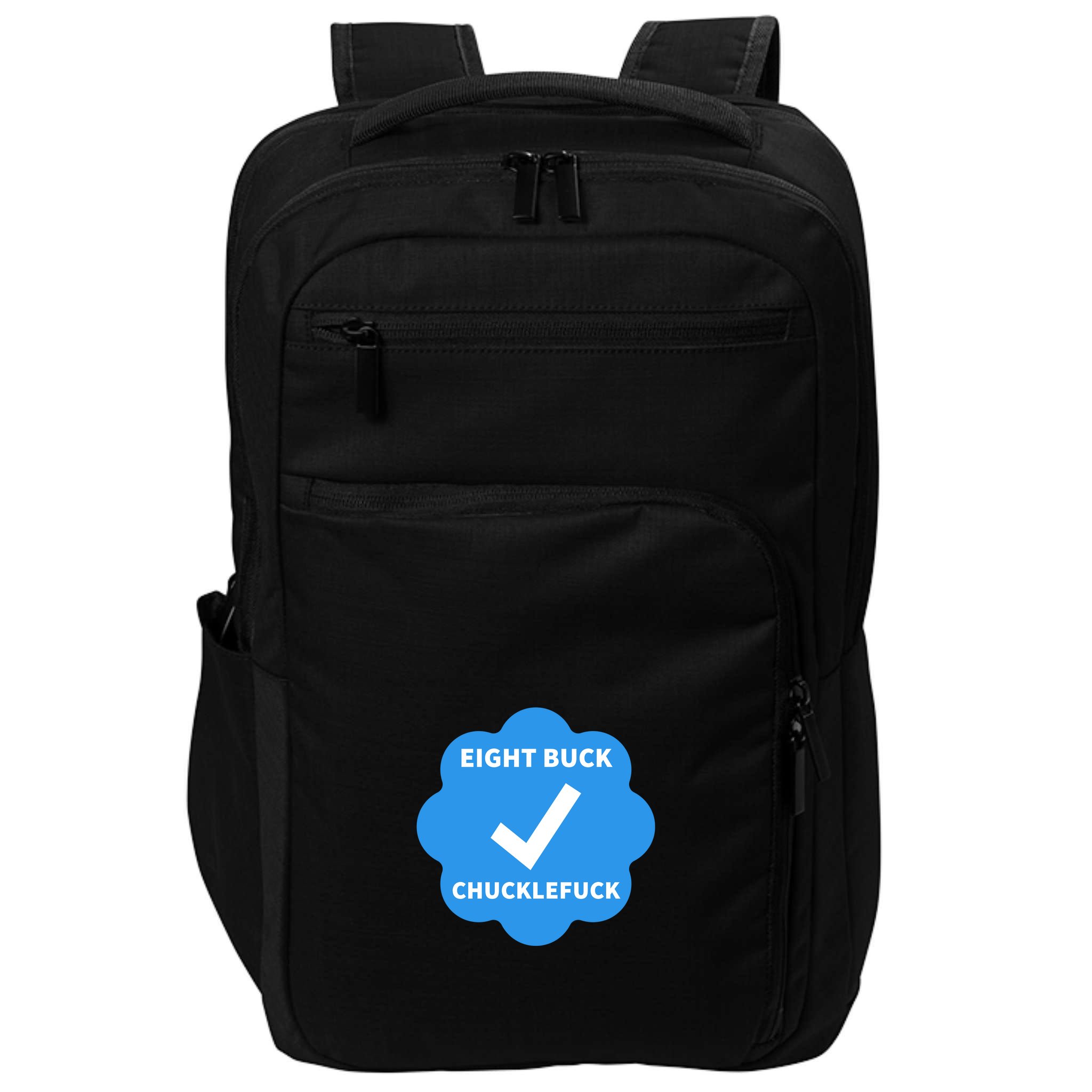 Eight Buck Chucklefuck X Verified Impact Tech Backpack