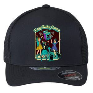 Easy Bake Coven Halloween Gift Flexfit Unipanel Trucker Cap