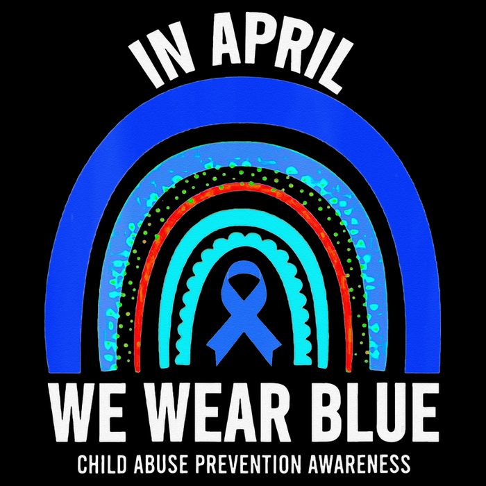 Elephant butterfly Child Abuse Awareness Blue Ribbon City Backpack