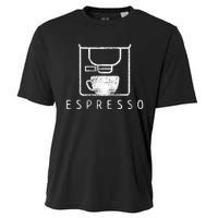 Espresso Barista Coffee Gift Cooling Performance Crew T-Shirt