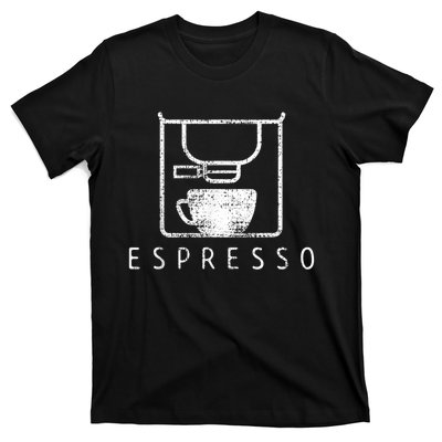 Espresso Barista Coffee Gift T-Shirt