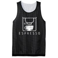 Espresso Barista Coffee Gift Mesh Reversible Basketball Jersey Tank