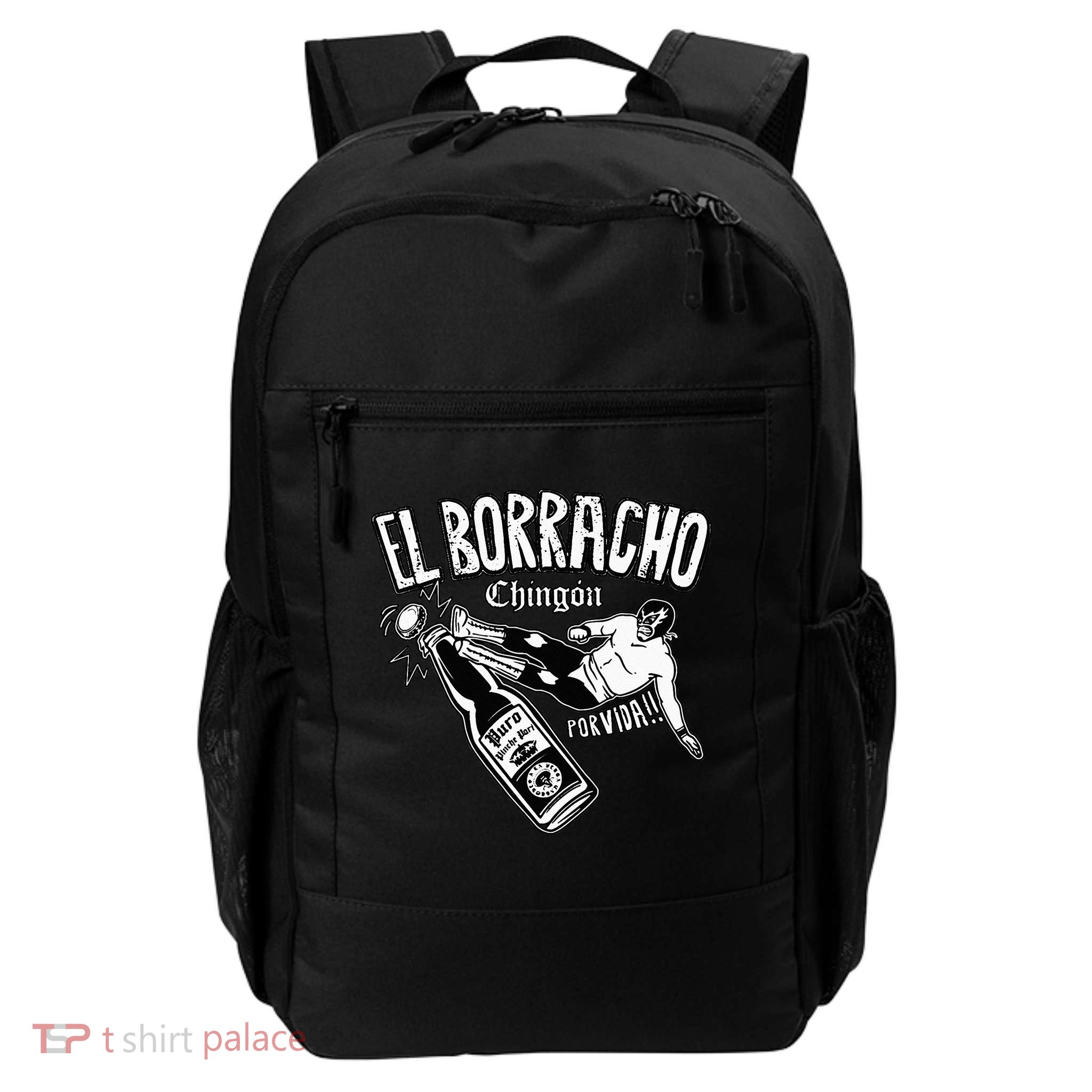 El Borracho Chingon Mexican Drinking Cinco De Mayo Backpack