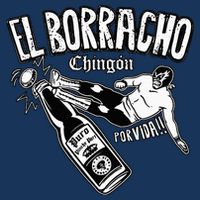 El Borracho Chingon Mexican Drinking Cinco De Mayo Drawstring Bag