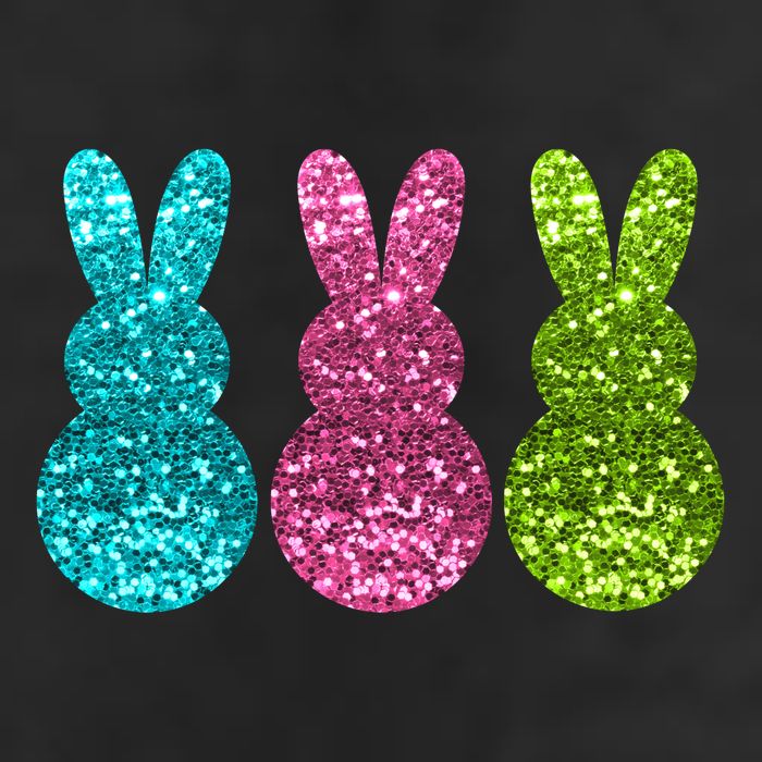 Easter Bunny Cute Pattern Fun 7 Panel Mesh Trucker Snapback Hat