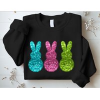 Easter Bunny Cute Pattern Fun Sweatshirt