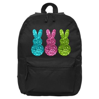 Easter Bunny Cute Pattern Fun 16 in Basic Backpack