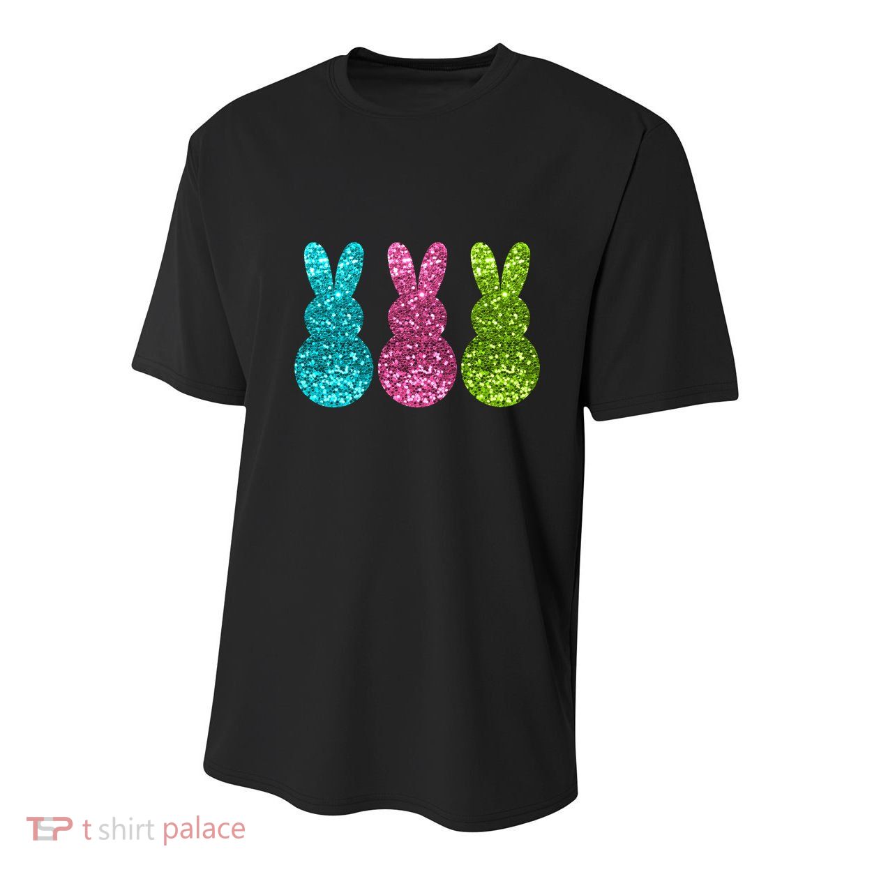 Easter Bunny Cute Pattern Fun Youth Performance Sprint T-Shirt