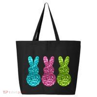 Easter Bunny Cute Pattern Fun 25L Jumbo Tote