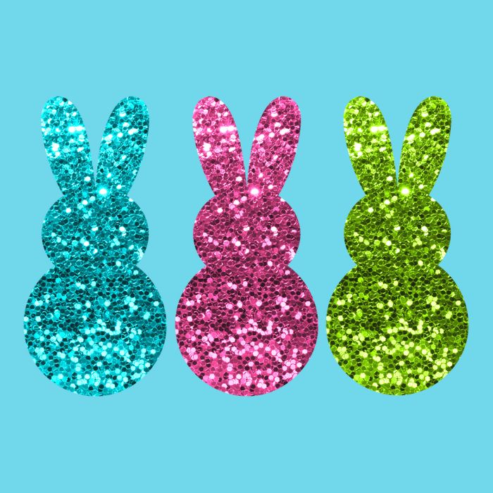 Easter Bunny Cute Pattern Fun Magnet