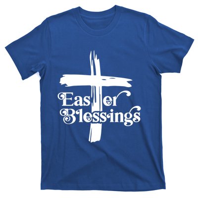 Easter Blessings Cross Religious Easter Christian Cross Gift T-Shirt