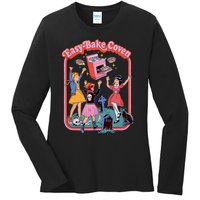 Easy Bake Coven Retro Halloween 90s Ladies Long Sleeve Shirt