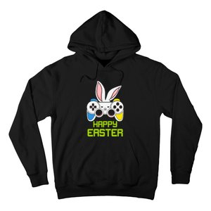 Happy Easter Day Video Game Controller Bunny Gamer Boys Hoodie