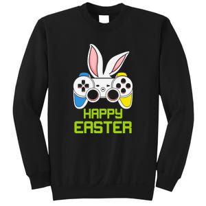 Happy Easter Day Video Game Controller Bunny Gamer Boys Sweatshirt