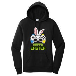 Happy Easter Day Video Game Controller Bunny Gamer Boys Women's Pullover Hoodie