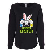 Happy Easter Day Video Game Controller Bunny Gamer Boys Womens California Wash Sweatshirt