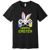 Happy Easter Day Video Game Controller Bunny Gamer Boys Premium T-Shirt