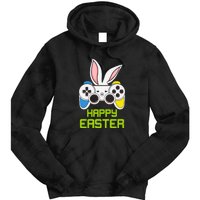 Happy Easter Day Video Game Controller Bunny Gamer Boys Tie Dye Hoodie