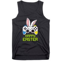 Happy Easter Day Video Game Controller Bunny Gamer Boys Tank Top