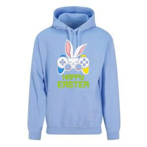 Happy Easter Day Video Game Controller Bunny Gamer Boys Unisex Surf Hoodie