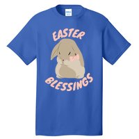 Easter Blessings Cute Easter Bunny Christian Goft Gift Tall T-Shirt