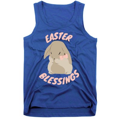 Easter Blessings Cute Easter Bunny Christian Goft Gift Tank Top