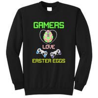 Gamers Love Easter Eggs Easter Day Video Game Controller Sweatshirt