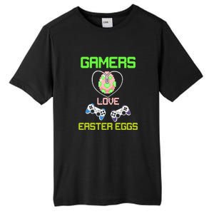 Gamers Love Easter Eggs Easter Day Video Game Controller Tall Fusion ChromaSoft Performance T-Shirt