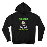 Gamers Love Easter Eggs Easter Day Video Game Controller Tall Hoodie