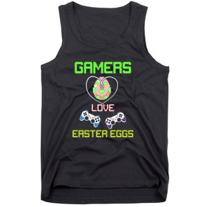 Gamers Love Easter Eggs Easter Day Video Game Controller Tank Top