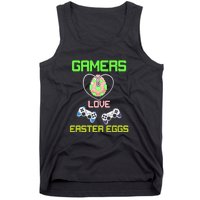 Gamers Love Easter Eggs Easter Day Video Game Controller Tank Top