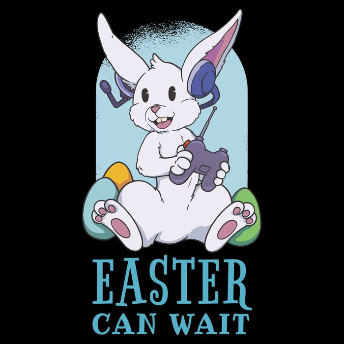 Easter Bunny Can Wait Gamer Bag